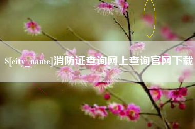 武安消防证查询网上查询官网下载
