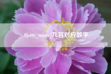 武安九宫对应数字