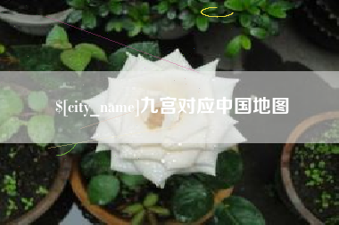 武安九宫对应中国地图