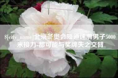武安北京冬奥会短道速滑男子5000米接力-都可能与奖牌失之交臂