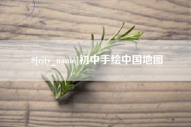 武安初中手绘中国地图
