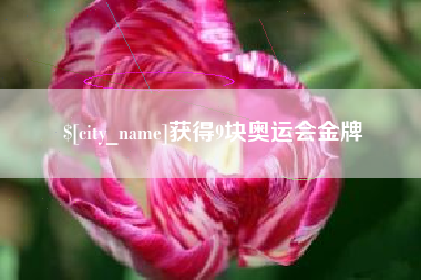 武安获得9块奥运会金牌