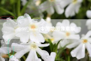 武安中国地图像素版