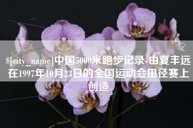 武安中国5000米跑步记录-由夏丰远在1997年10月23日的全国运动会田径赛上创造