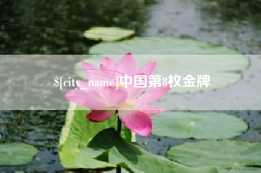 武安中国第8枚金牌