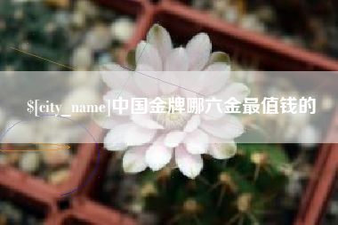 武安中国金牌哪六金最值钱的
