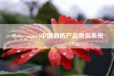 武安中国消防产品查询系统